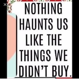 Don't be haunted!!! :)